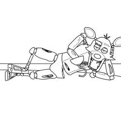 Malvorlage: Five Nights at Freddy’s (FNAF) (Videospiele) #199652 - Kostenlose Malvorlagen zum Ausdrucken