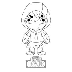 Zeichnungen zum Ausmalen: Fortnite - Kostenlose Malvorlagen zum Ausdrucken