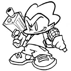 Malvorlage: Friday Night Funkin' (Videospiele) #174530 - Kostenlose Malvorlagen zum Ausdrucken