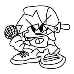 Malvorlage: Friday Night Funkin' (Videospiele) #174547 - Kostenlose Malvorlagen zum Ausdrucken