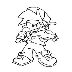 Malvorlage: Friday Night Funkin' (Videospiele) #174550 - Kostenlose Malvorlagen zum Ausdrucken