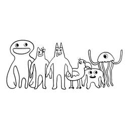 Malvorlage: Garten of Banban (Videospiele) #189206 - Kostenlose Malvorlagen zum Ausdrucken