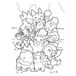 Zeichnungen zum Ausmalen: Pokémon Go - Kostenlose Malvorlagen zum Ausdrucken