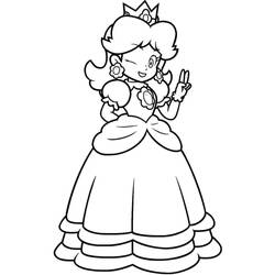 Malvorlage: Prinzessin Daisy (Videospiele) #219039 - Kostenlose Malvorlagen zum Ausdrucken