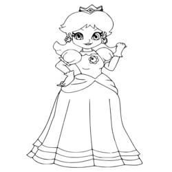 Malvorlage: Prinzessin Daisy (Videospiele) #219066 - Kostenlose Malvorlagen zum Ausdrucken