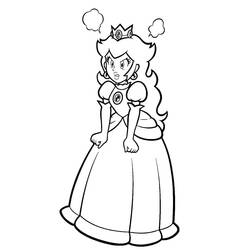 Malvorlage: Prinzessin Peach (Videospiele) #211836 - Kostenlose Malvorlagen zum Ausdrucken