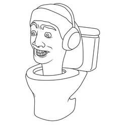 Malvorlage: Skibidi Toilet (Videospiele) #194270 - Kostenlose Malvorlagen zum Ausdrucken