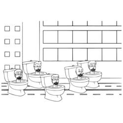 Malvorlage: Skibidi Toilet (Videospiele) #214847 - Kostenlose Malvorlagen zum Ausdrucken