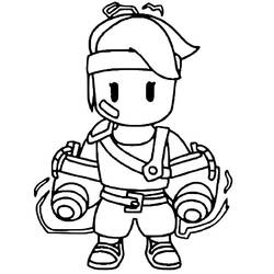 Malvorlage: Stumble Guys (Videospiele) #215575 - Kostenlose Malvorlagen zum Ausdrucken