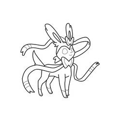 Malvorlage: Sylveon (Videospiele) #181521 - Kostenlose Malvorlagen zum Ausdrucken