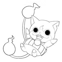 Zeichnungen zum Ausmalen: Yo-kai Watch - Kostenlose Malvorlagen zum Ausdrucken