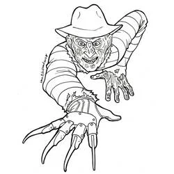 Horror und Scary Ausmalbild #193669 zum Ausdrucken und Ausmalen