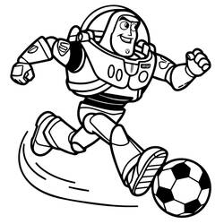 Buzz Lightyear - Kostenlose Ausmalbilder zum Ausdrucken