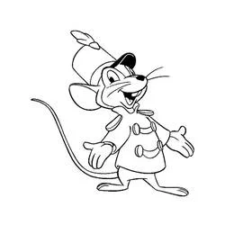 Dumbo - Kostenlose Ausmalbilder zum Ausdrucken
