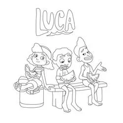 Luca - Kostenlose Ausmalbilder zum Ausdrucken
