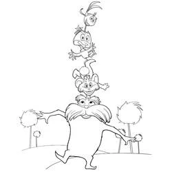 The Lorax - Kostenlose Ausmalbilder zum Ausdrucken