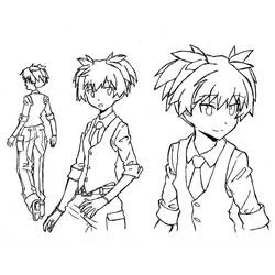 Assassination Classroom - Kostenlose Ausmalbilder zum Ausdrucken