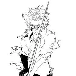 Black Clover - Kostenlose Ausmalbilder zum Ausdrucken