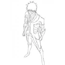 Malvorlage Ichigo in Hollow-Rüstung Malvorlage Ichigo in Hollow-Rüstung