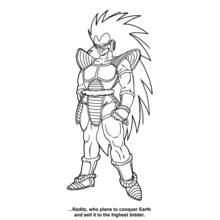 Dragon Ball Z - Kostenlose Ausmalbilder zum Ausdrucken