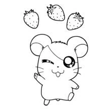 Hamtaro - Kostenlose Ausmalbilder zum Ausdrucken