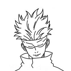 Jujutsu Kaisen Ausmalbild #183235 zum Ausdrucken und Ausmalen