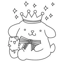 Pompompurin - Kostenlose Ausmalbilder zum Ausdrucken