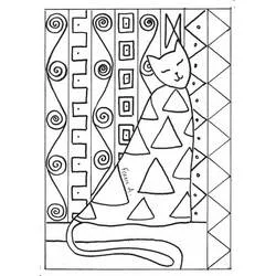 Gustav Klimt - Kostenlose Ausmalbilder zum Ausdrucken Gustav Klimt - Kostenlose Ausmalbilder zum Ausdrucken