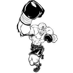 Mike Tyson - Kostenlose Ausmalbilder zum Ausdrucken Mike Tyson - Kostenlose Ausmalbilder zum Ausdrucken