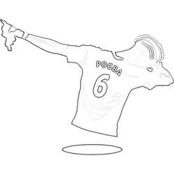 Paul Pogba - Kostenlose Ausmalbilder zum Ausdrucken Paul Pogba - Kostenlose Ausmalbilder zum Ausdrucken