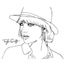 Taylor Swift - Kostenlose Ausmalbilder zum Ausdrucken Taylor Swift - Kostenlose Ausmalbilder zum Ausdrucken