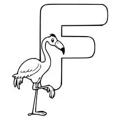 Buchstabe F - Kostenlose Ausmalbilder zum Ausdrucken