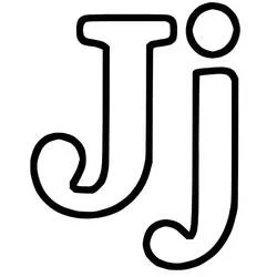 Buchstabe J - Kostenlose Ausmalbilder zum Ausdrucken