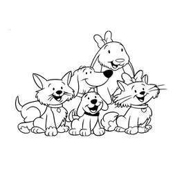 Clifford - Kostenlose Ausmalbilder zum Ausdrucken