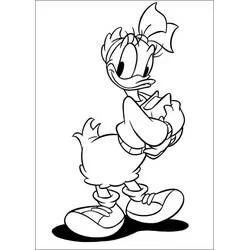 Daisy Duck Ausmalbild #186344 zum Ausdrucken und Ausmalen Daisy Duck Ausmalbild #186344 zum Ausdrucken und Ausmalen
