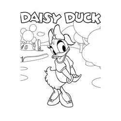 Daisy Duck Ausmalbild #186351 zum Ausdrucken und Ausmalen Daisy Duck Ausmalbild #186351 zum Ausdrucken und Ausmalen