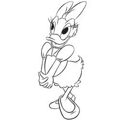 Daisy Duck Ausmalbild #186357 zum Ausdrucken und Ausmalen Daisy Duck Ausmalbild #186357 zum Ausdrucken und Ausmalen