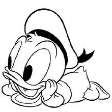 Donald Duck - Kostenlose Ausmalbilder zum Ausdrucken