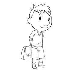 Little Nicholas Ausmalbild #213145 zum Ausdrucken und Ausmalen