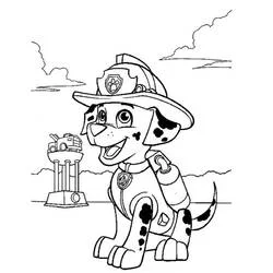 Marcus PAW Patrol - Kostenlose Ausmalbilder zum Ausdrucken