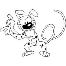Marsupilami - Kostenlose Ausmalbilder zum Ausdrucken