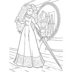 Merida (Merida) - Kostenlose Ausmalbilder zum Ausdrucken