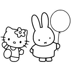 Miffy - Kostenlose Ausmalbilder zum Ausdrucken