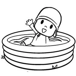 Pocoyo - Kostenlose Ausmalbilder zum Ausdrucken