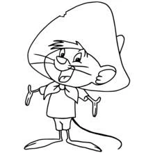 Speedy Gonzales - Kostenlose Ausmalbilder zum Ausdrucken