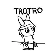 Trotro - Kostenlose Ausmalbilder zum Ausdrucken