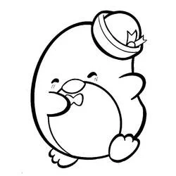 Tuxedo Sam Ausmalbild #220193 zum Ausdrucken und Ausmalen