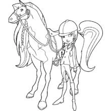Horseland - Kostenlose Ausmalbilder zum Ausdrucken