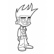 Johnny Test - Kostenlose Ausmalbilder zum Ausdrucken