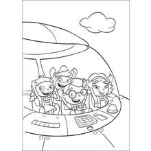 Little Einsteins - Kostenlose Ausmalbilder zum Ausdrucken